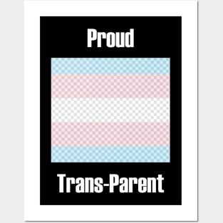 Proud Trans Parent Posters and Art